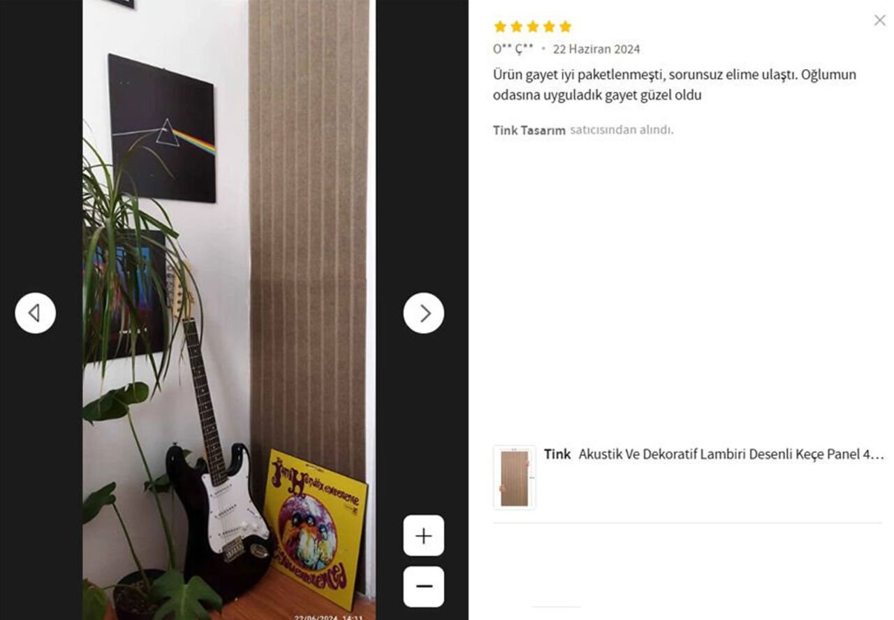 Modern Tasarımlı Akustik Panellerle Oda Dekorasyonu ve Gürültü Kontrolü