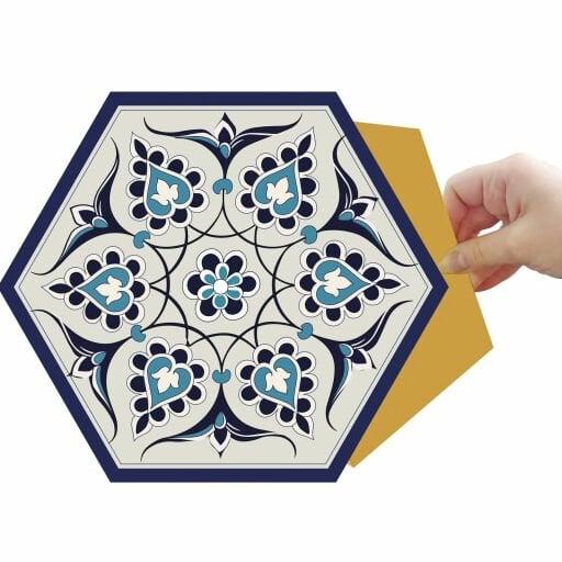 Hexagon PVC Tile Covering