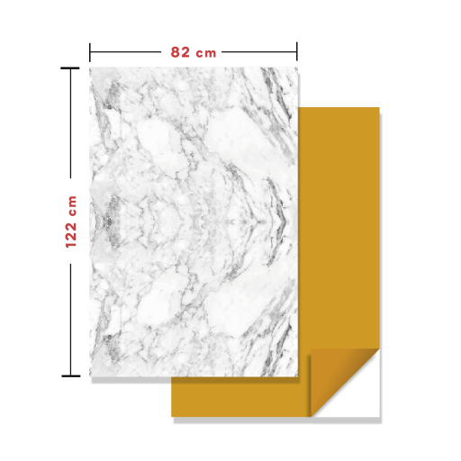 Mermer Görünümlü Panel 82x122 cm