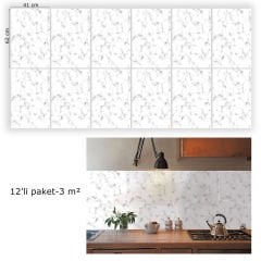 Tink Granit Mermer Desenli Panel Pvc 41X62 cm 3 m² (12 Adet)