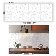 Tink Granit Mermer Desenli Panel Pvc 41X62 cm