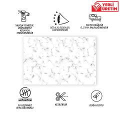 Tink Granit Mermer Desenli Panel Pvc 41X62 cm