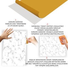 Tink Granit Mermer Desenli Panel Pvc 41X62 cm 3 m² (12 Adet)