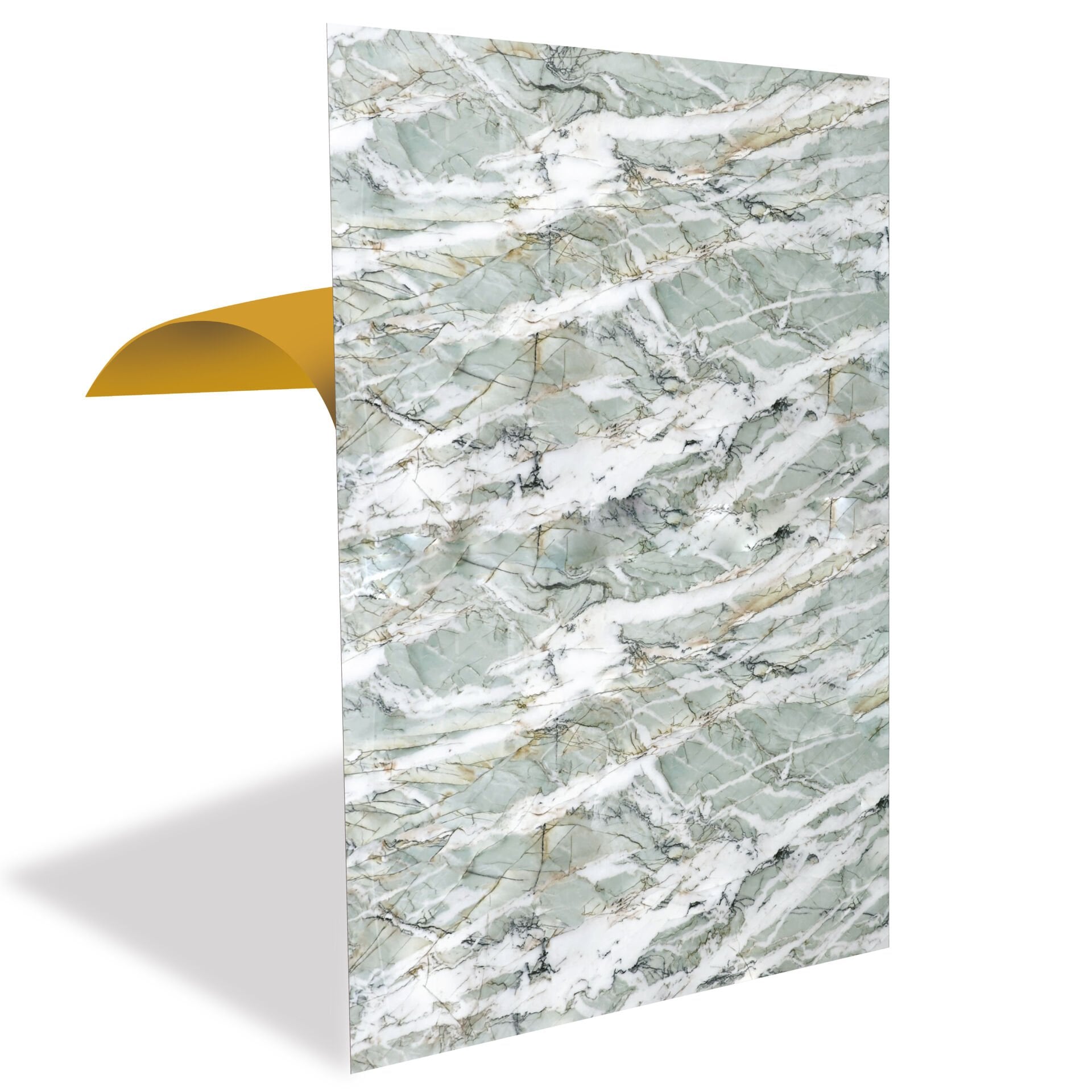 Tink Yeşil Agat Mermer Desenli Panel Pvc 41X62 cm 1 m² (4 Adet)