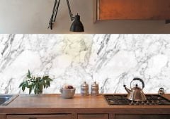 Tink Beyaz Mermer Desenli Panel Pvc 41X62 cm 3 m² (12 Adet)
