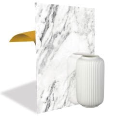 Tink Beyaz Mermer Desenli Panel Pvc 41X62 cm 3 m² (12 Adet)