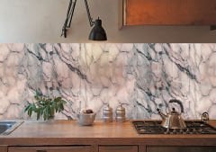 Tink Pembe Mermer Desenli Panel Pvc 41X62 cm