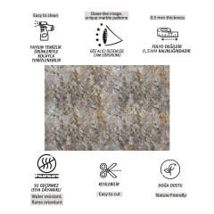 Tink Yeşim Mermer Desenli Panel Pvc 41X62 cm 1 m² (4 Adet)