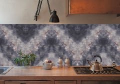 Tink Red Line Marble Patterned Panel Pvc 41X62 cm