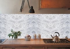 Tink Gri Dalgalı Mermer Desenli Panel Pvc 41X62 cm