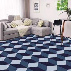 Tink Kendinden Yapışkanlı Popart  Altıgen Pvc Karo Kaplama 27x31 cm