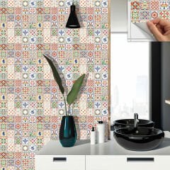 Tink Kendinden Yapışkanlı Modern Karo Desenli 30x30 cm Pvc Karo Kaplama
