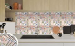 Tink Kendinden Yapışkanlı Modern Karo Desenli 30x30 cm Pvc Karo Kaplama
