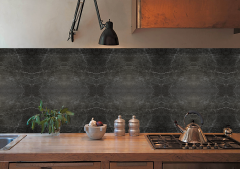 Tink Kendinden Yapışkanlı Mermer Görünümlü Panel Belgıum Black Desen 82x122