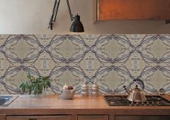 Tink Red Granite Marble Patterned Panel Pvc 41X62 cm