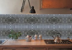 Tink Siyah Halı Mermer Desenli Panel Pvc 41X62 cm