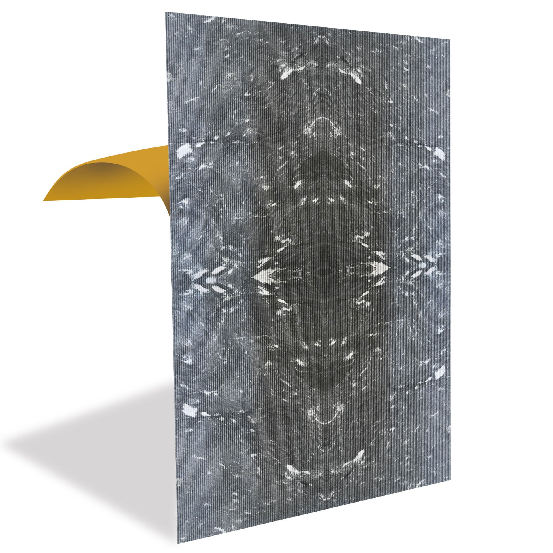 Tink Siyah Halı Mermer Desenli Panel Pvc 41X62 cm