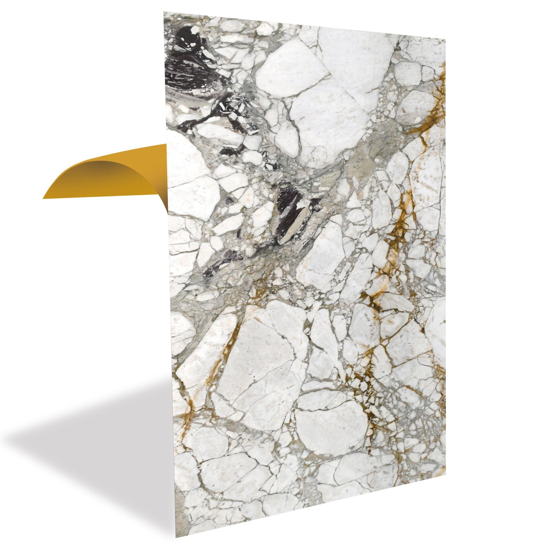 Tink Taş Mermer Desenli Panel Pvc 41X62 cm 1 m² (4 Adet)