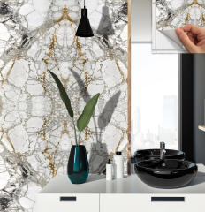 Tink Kendinden Yapışkanlı Mermer Görünümlü Panel Taş Mermer Desen 82x122