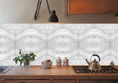 Tink Kendinden Yapışkanlı Mermer Görünümlü Panel Gri Ağ Desen 82x122