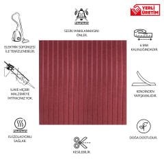 Tink Acoustic and Decorative Felt Panel Panel Patterned 45x90 Cm / 2 Pieces / 0.81 m²