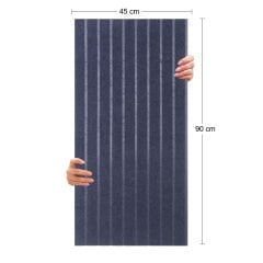 Tink Acoustic and Decorative Felt Panel Panel Patterned 45x90 Cm / 2 Pieces / 0.81 m²
