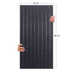 Tink Acoustic and Decorative Felt Panel Panel Patterned 45x90 Cm / 2 Pieces / 0.81 m²