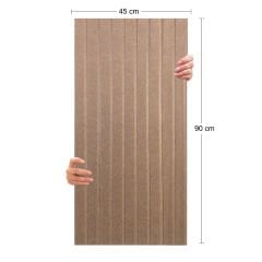 Tink Acoustic and Decorative Felt Panel Panel Patterned 45x90 Cm / 2 Pieces / 0.81 m²
