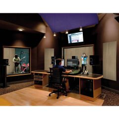 Tink Akustik Ve Dekoratif Keçe Panel Lambri Desenli 45x90 Cm / 2 Adet / 0,81 m² BEJ