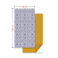 Tink Kendinden Yapışkanlı Fayans Kaplama Pvc Yer Döşemesi Serenity Desenli 60x120