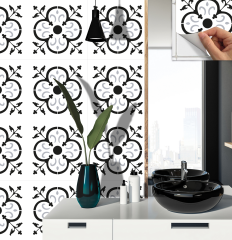 Tink Kendinden Yapışkanlı Fayans Kaplama Pvc Yer Döşemesi Solo Fas Desenli 60x120