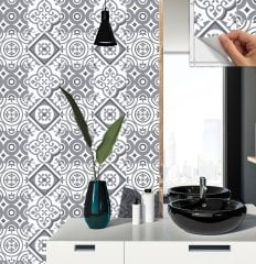 Tink Self Adhesive PVC Coating Geometric 010 Patterned 30x30 cm