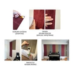 Tink Akustik Ve Dekoratif Keçe Panel Kare Desenli 45x90 Cm / 2 Adet / 0,81 m² GRİ