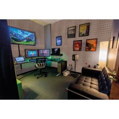 Tink Akustik Ve Dekoratif Keçe Panel Kare Desenli 45x90 Cm / 2 Adet / 0,81 m² BEJ