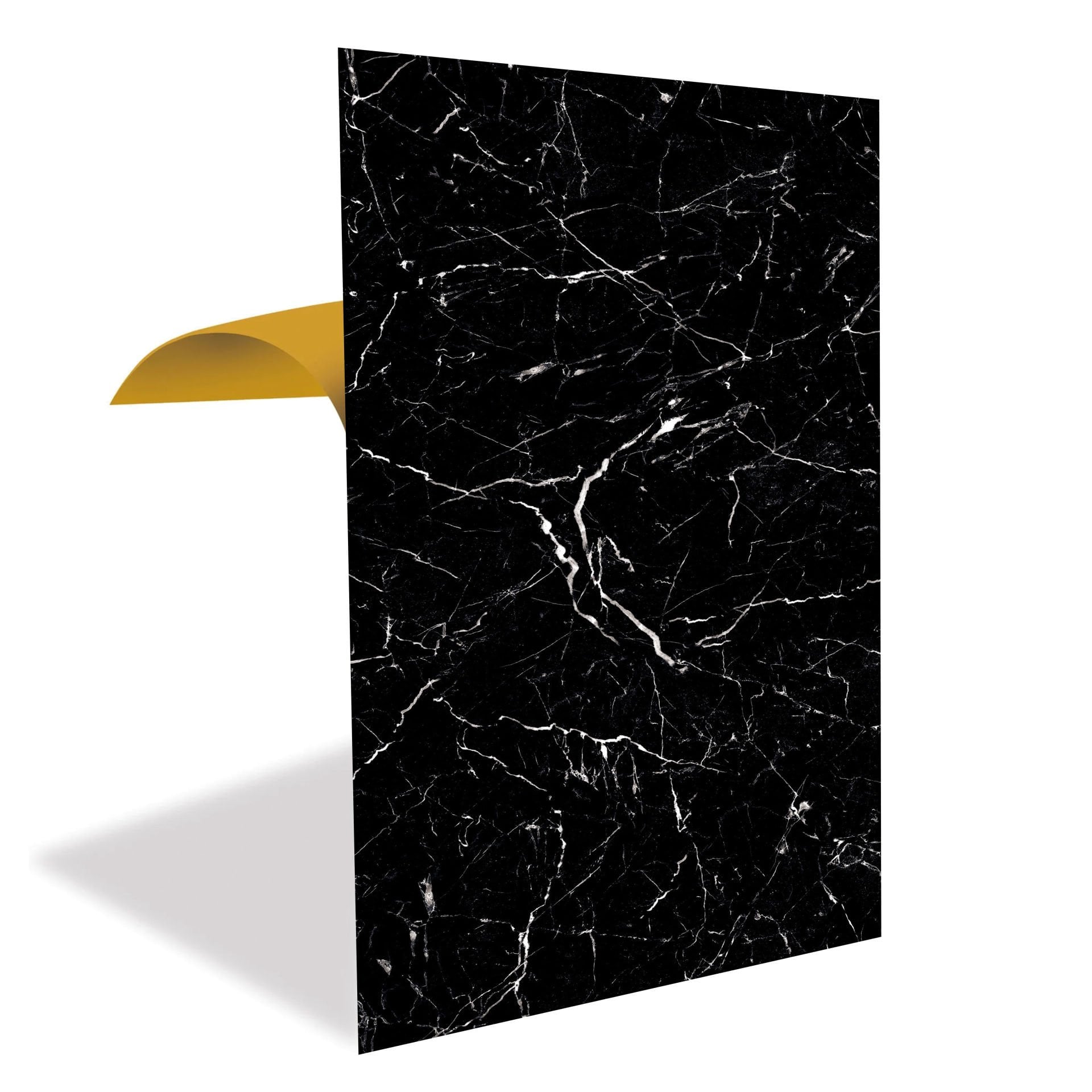 Tink Siyah-Beyaz Mermer Desenli Panel Pvc 41X62 cm 1 m² (4 Adet)