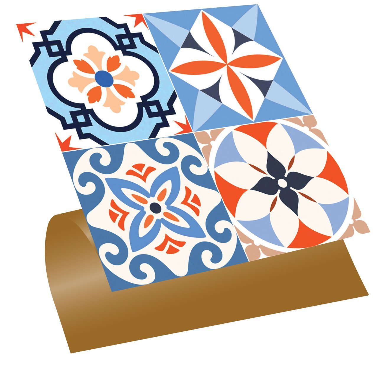 Tink Kendinden Yapışkanlı Pvc Kaplama Meksika 010 Desenli 30x30 cm