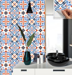 Tink Kendinden Yapışkanlı Pvc Kaplama Meksika 010 Desenli 30x30 cm