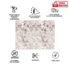 Tink Gold Petek Mermer Desenli Panel Pvc 41X62 cm