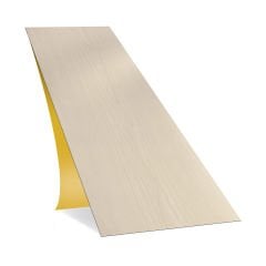 Tink Kendinden Yapışkanlı Parke Kaplama Beyaz Huş Ahşap Desenli PVC Yer Döşemesi 25x80 cm