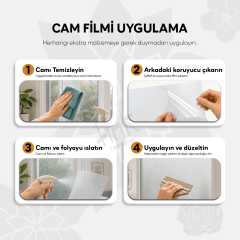 Tink 3D Baskılı Statik Cam Filmi TTSF1001C