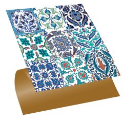 Tink Kendinden Yapışkanlı Pvc Kaplama Çini 019 30x30 cm 1 m2 (11 Adet)