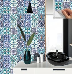 Tink Kendinden Yapışkanlı Pvc Kaplama Çini 019 30x30 cm 1 m2 (11 Adet)