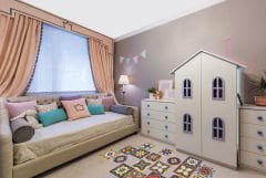 Tink Self Adhesive Carnival Patterned PVC Tile Coating