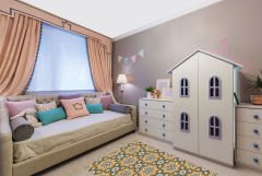 Tink Kendinden Yapışkanlı Yeşil Yıldız Metraj Desenli Pvc Karo Kaplama