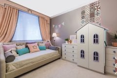 Tink Kendinden Yapışkanlı Patchwork Desenli Pvc Karo Kaplama