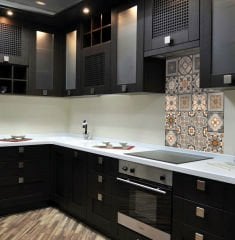 Tink Self Adhesive Apricot Patterned PVC Tile Coating
