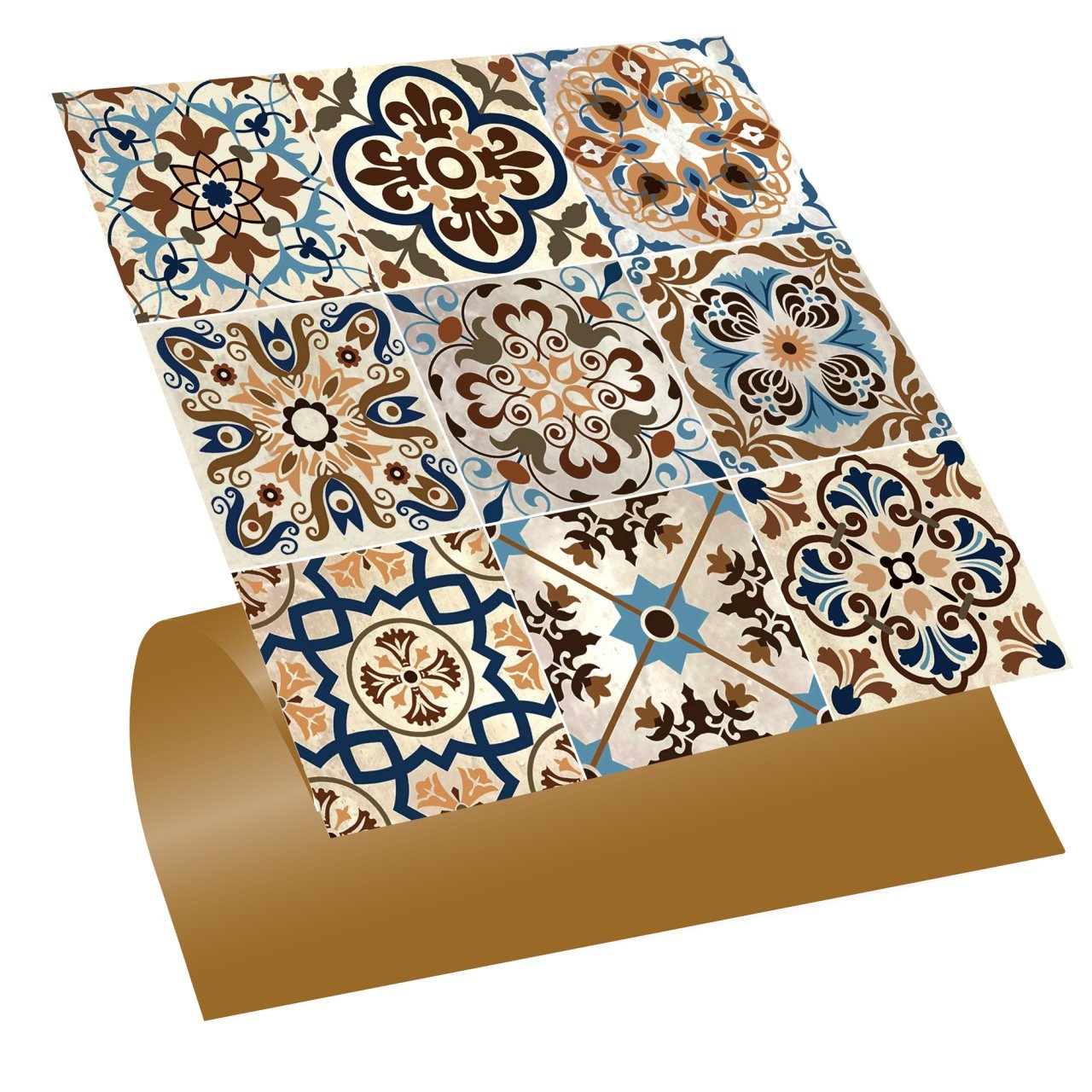 Tink Kendinden Yapışkanlı Pvc Kaplama Fas 019 Desenli 30x30 cm 0,36 m2 (4 Adet)
