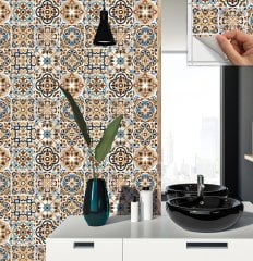 Tink Self Adhesive PVC Coating Moroccan 019 Patterned 30x30 cm