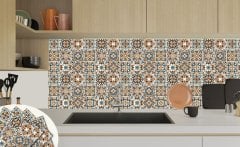 Tink Self Adhesive PVC Coating Moroccan 019 Patterned 30x30 cm