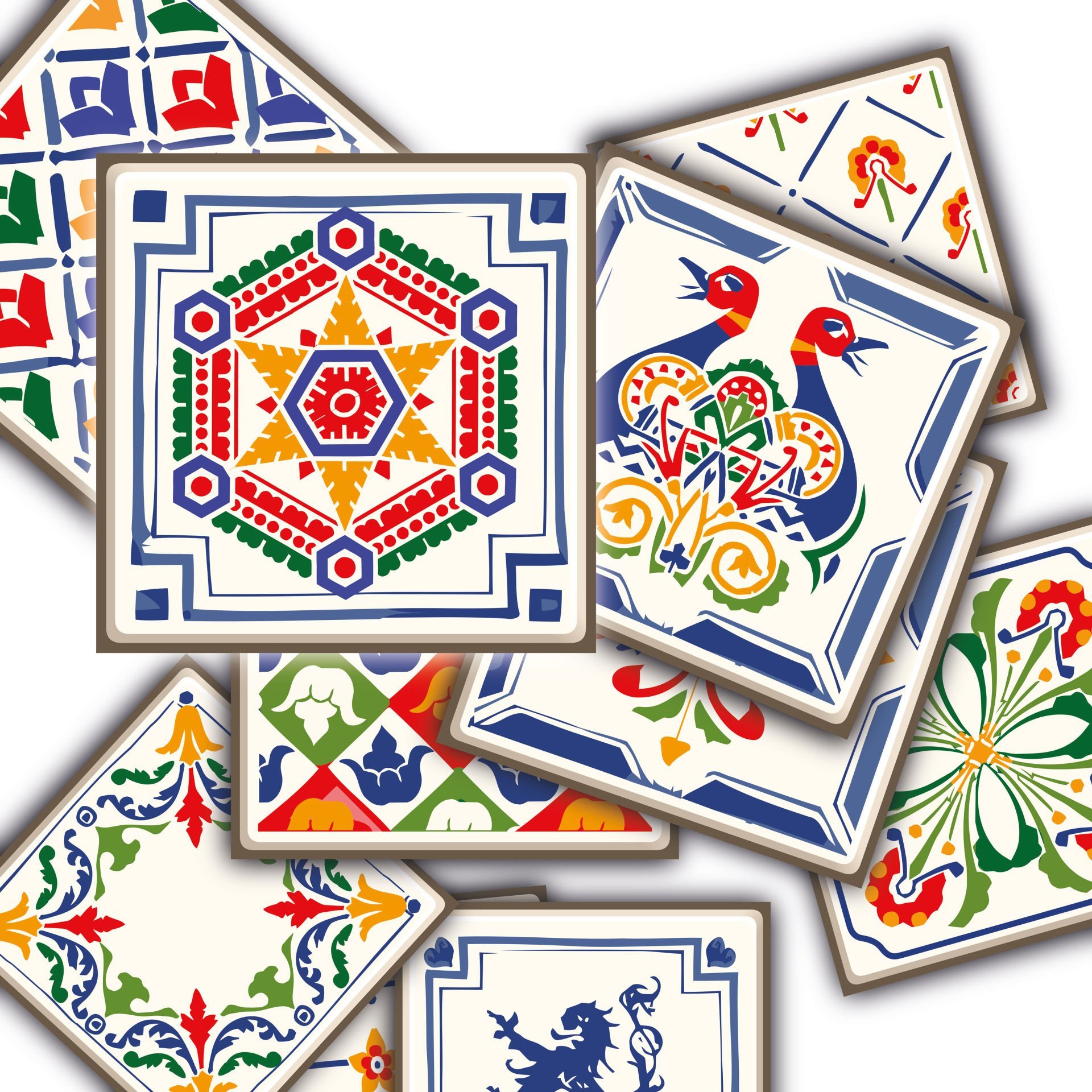 Tink Kendinden Yapışkanlı Oyun Desenli Pvc Karo Kaplama